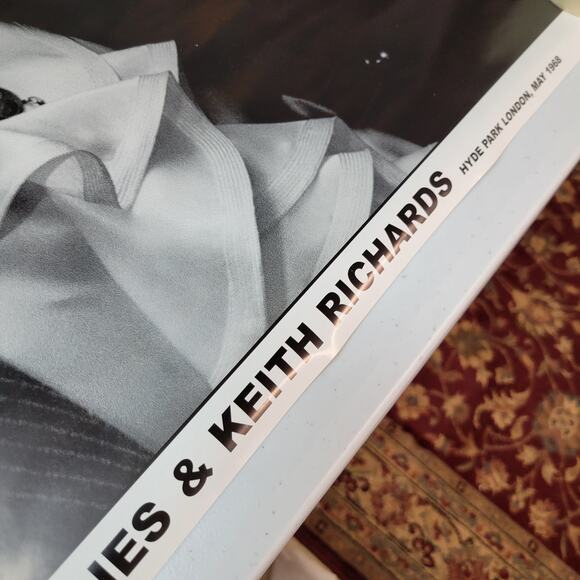 Rolling Stones Brian Jones & Keith Richards Hyde Park Apartment 1968 Poster - Picture 5 of 12